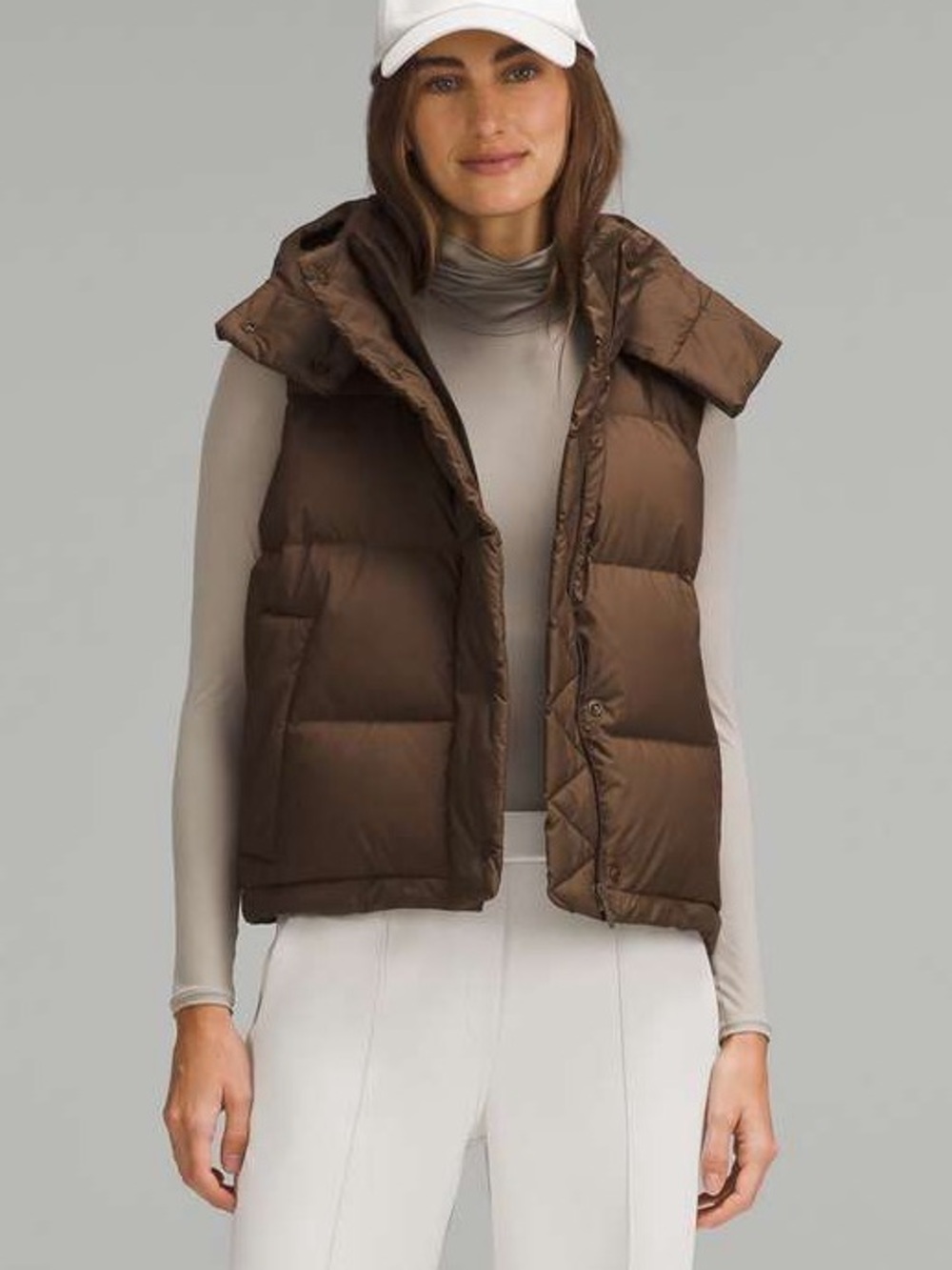 Lululemon Wunder Puff Down Fill Cropped Vest